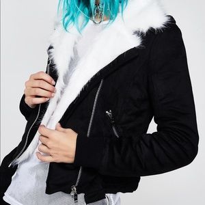 Dolls Kill Current Mood Never Stoppin’ Moto Jacket